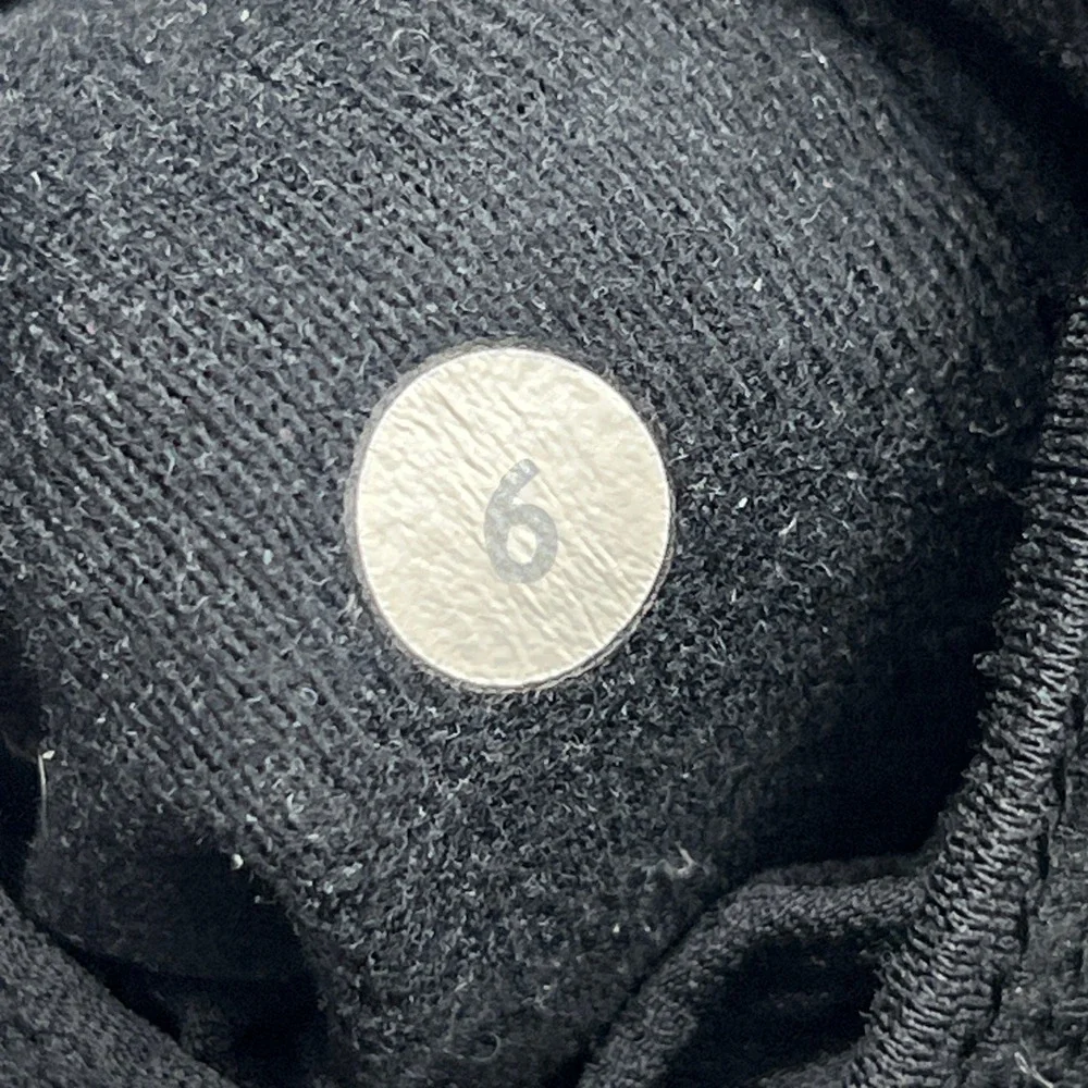 Lululemon Chilly Chill Puffy Vest Womens 6 Black Goose Down Reversible W4D68S